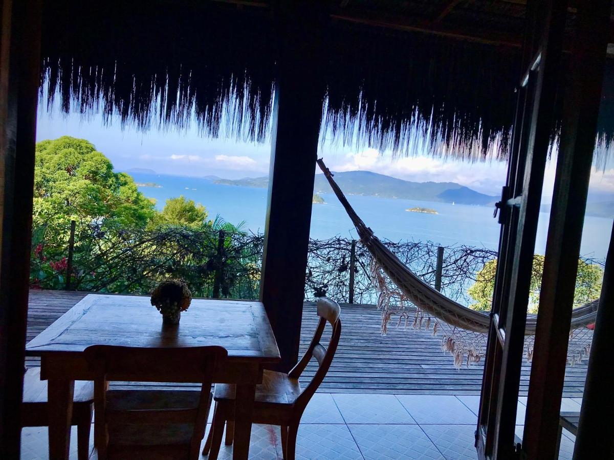 Casa Na Praia Com Vista Para O Mar Парати Екстериор снимка