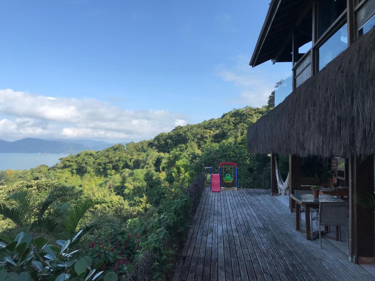 Casa Na Praia Com Vista Para O Mar Парати Екстериор снимка