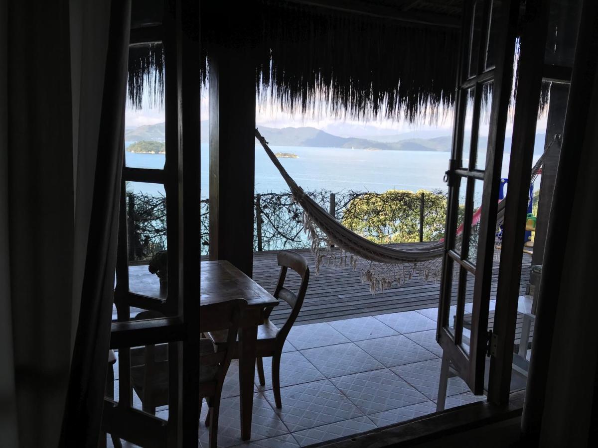 Casa Na Praia Com Vista Para O Mar Парати Екстериор снимка